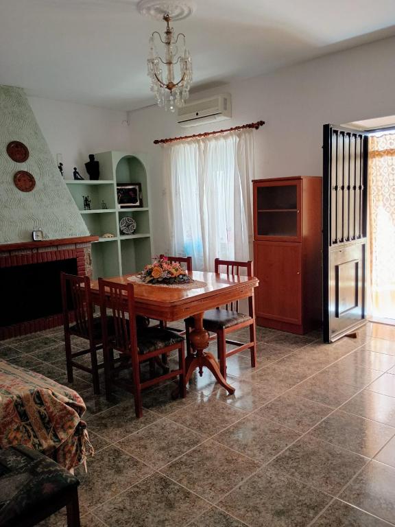 Kuchyň nebo kuchyňský kout v ubytování Vivienda rural Los Iberos M&M,