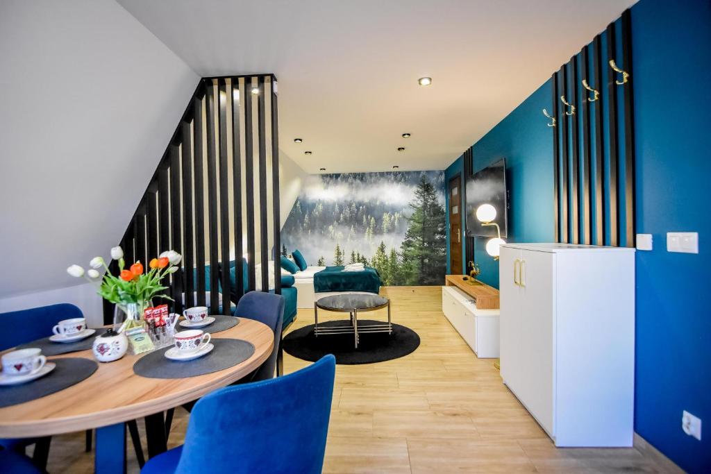 Posedenie v ubytovaní Apartamenty Mrozówka
