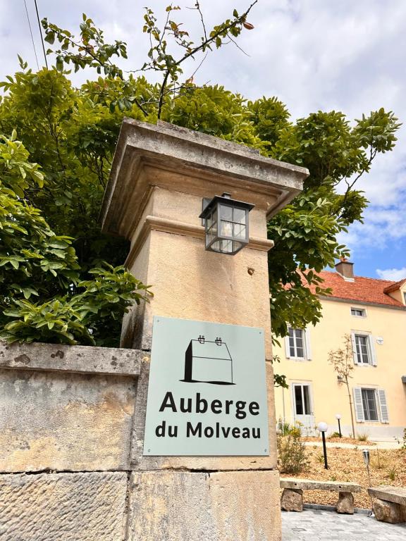 Certifikát, hodnocení, plakát nebo jiný dokument vystavený v ubytování Auberge du Molveau