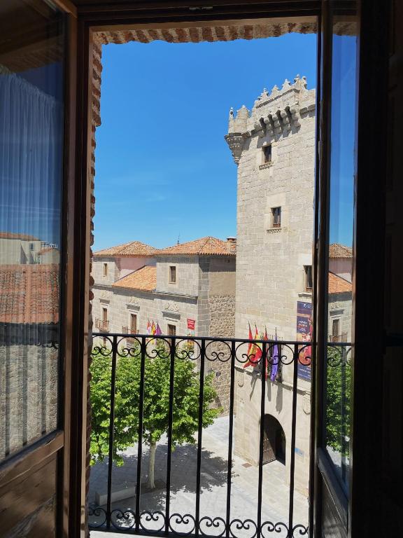 Balkón nebo terasa v ubytování HOTEL EL RASTRO - Palacio Duque de Tamames -