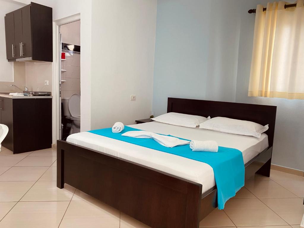 Letto o letti in una camera di Vila Brisild