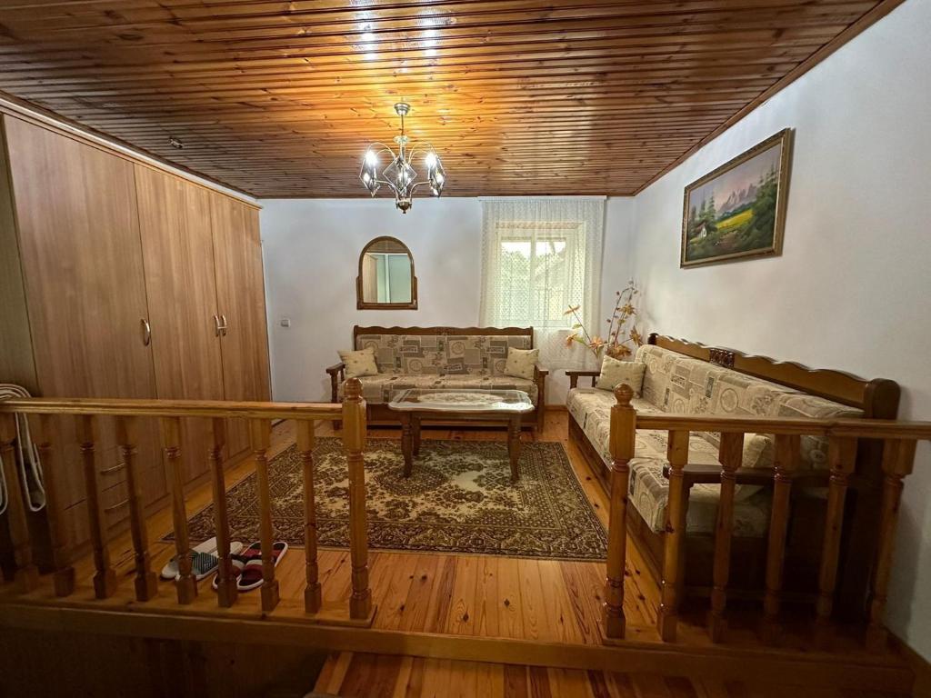Χώρος καθιστικού στο Geri Guesthouse