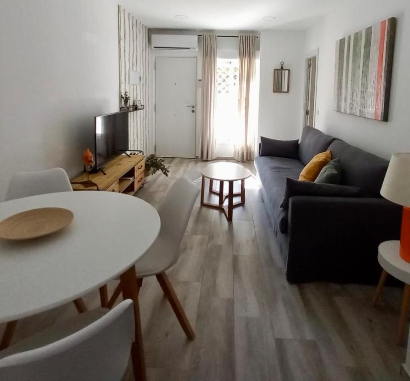 Posezení v ubytování Nuevo apartamento junto al mar