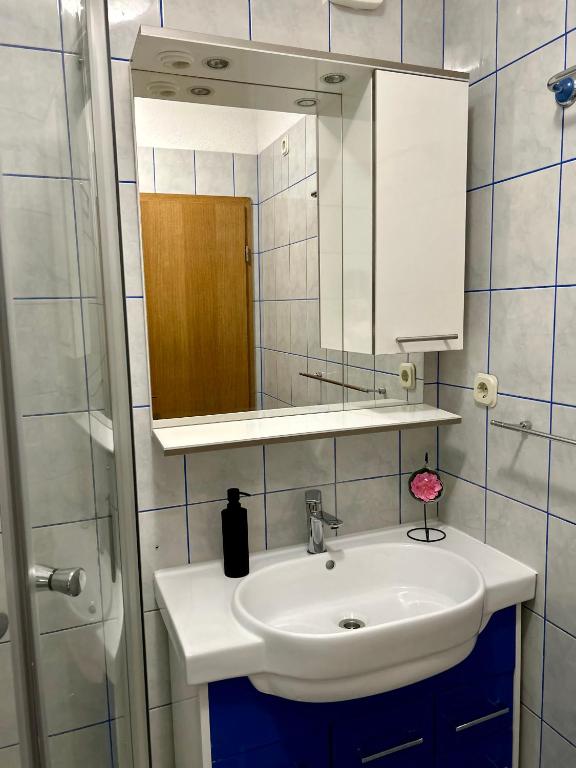 Koupelna v ubytování Villa Kiki