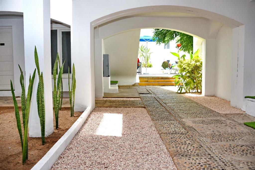 Zahrada ubytování Appart-Hôtel Tagadirt