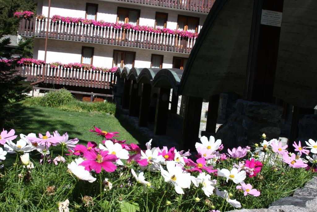Vonkajšia záhrada v ubytovaní Residence Les Coupoles