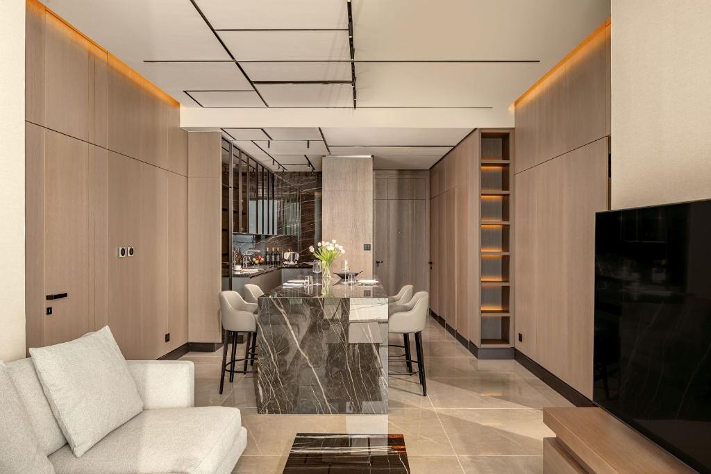 Posezení v ubytování Amathus Residences