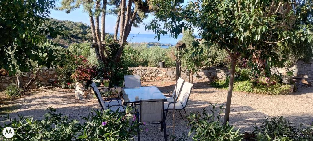 Κήπος έξω από το 4 seasons villas 1