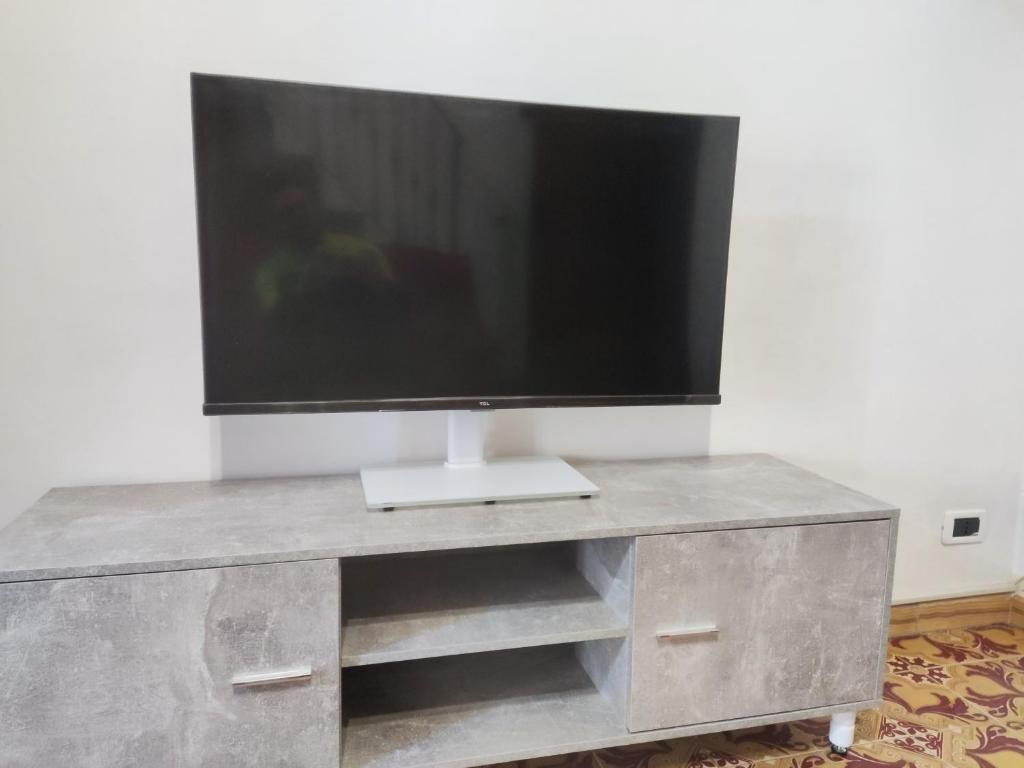 TV a/nebo společenská místnost v ubytování Domus Aura