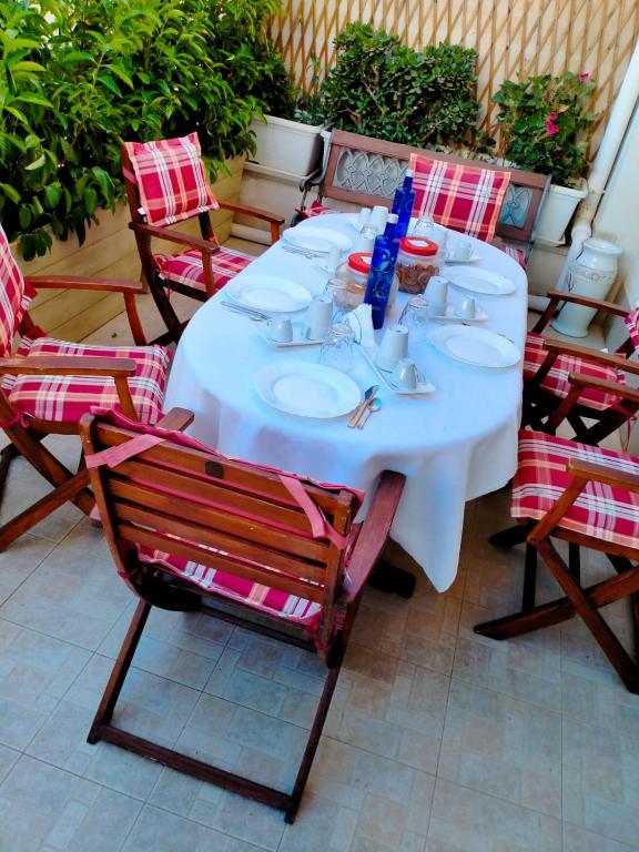 Posezení v ubytování B & B Baglio Mangiapane