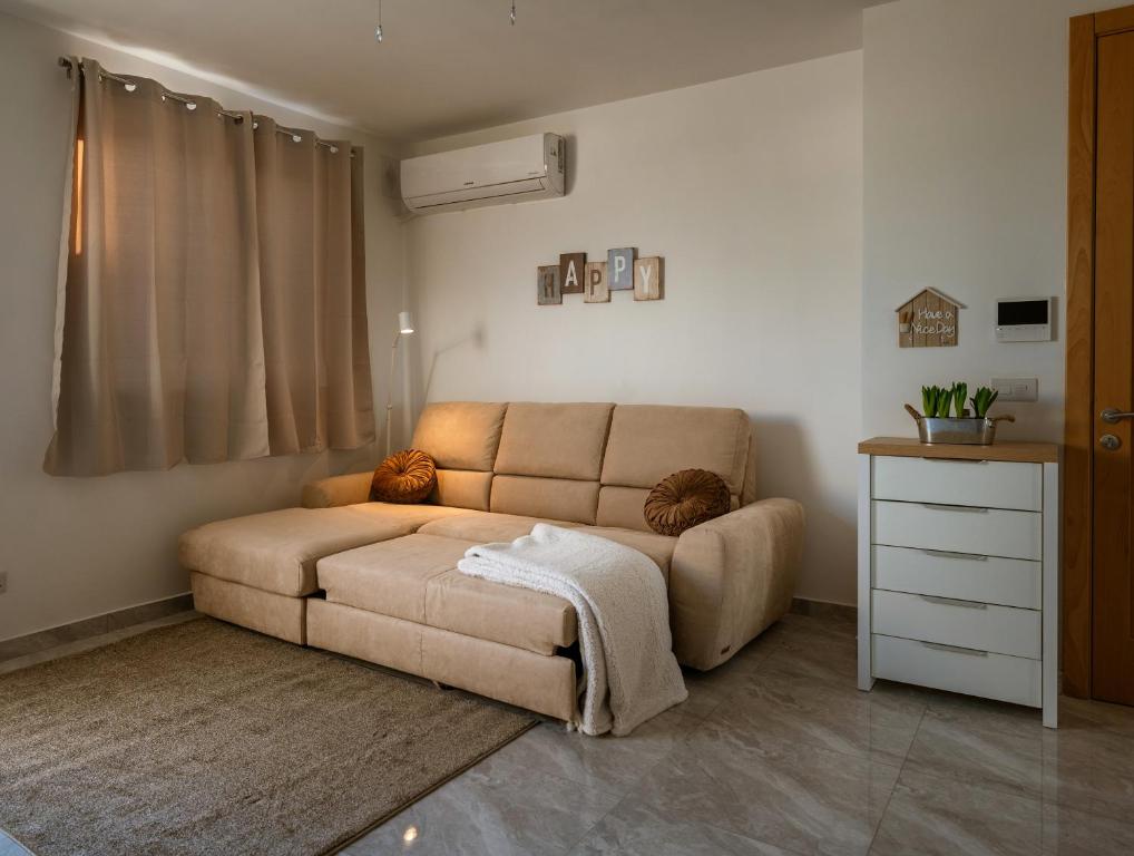 Posezení v ubytování Malta Serenity Home