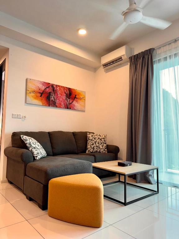 Posezení v ubytování Sunway Onsen Suite