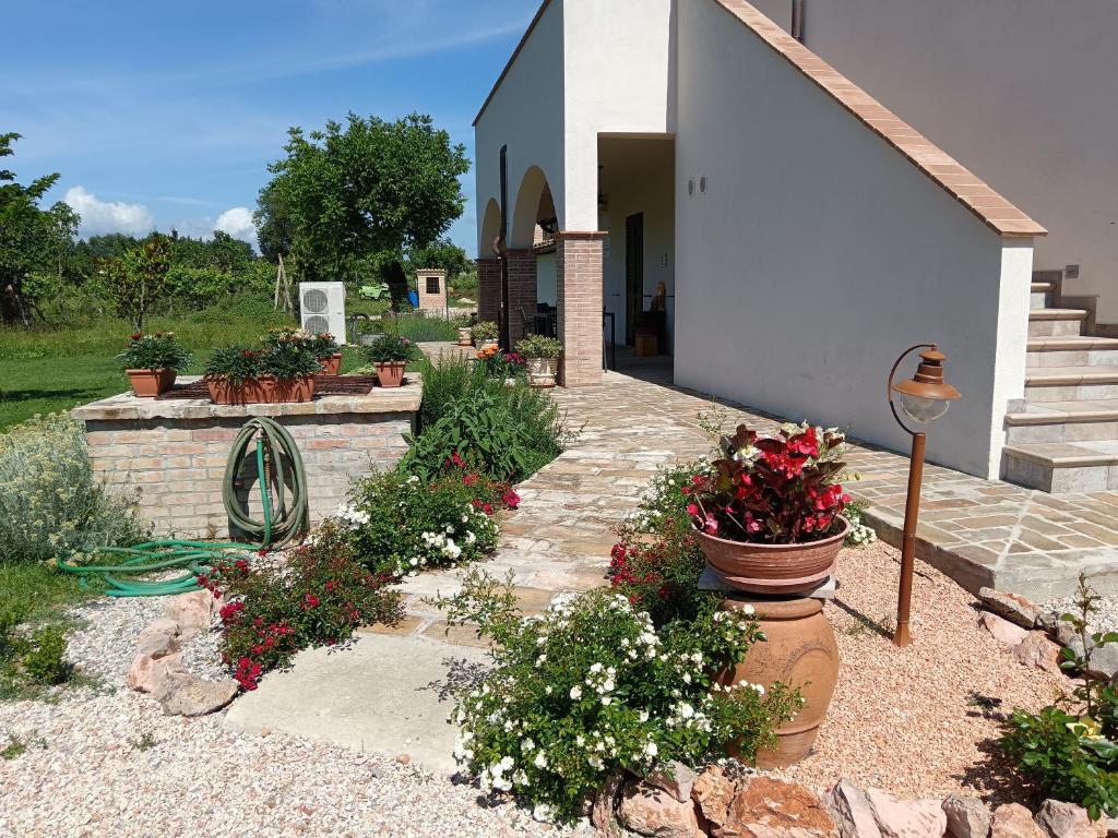 Zahrada ubytování L'Antico Fienile