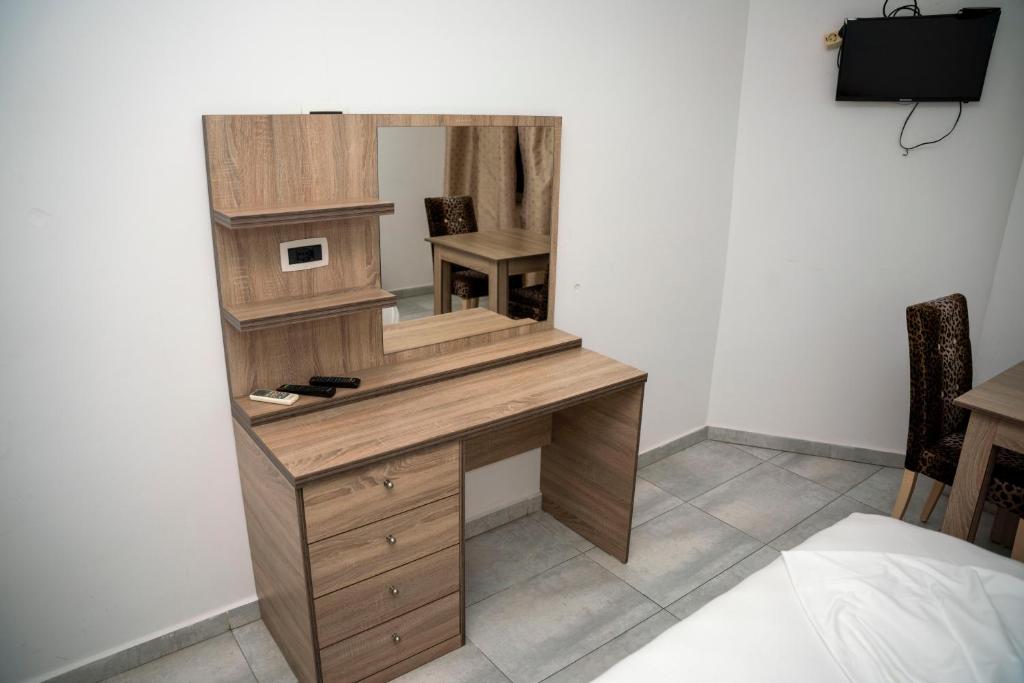 TV a/nebo společenská místnost v ubytování Hotel Pernoca