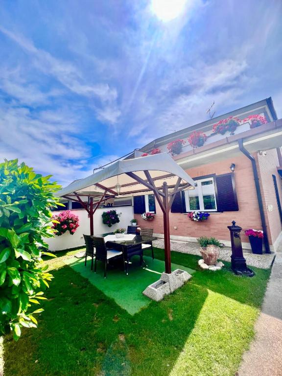 Zahrada ubytování Il Geranio B&B