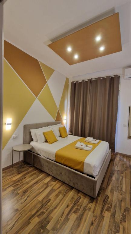 Postel nebo postele na pokoji v ubytování U Baruni B&B