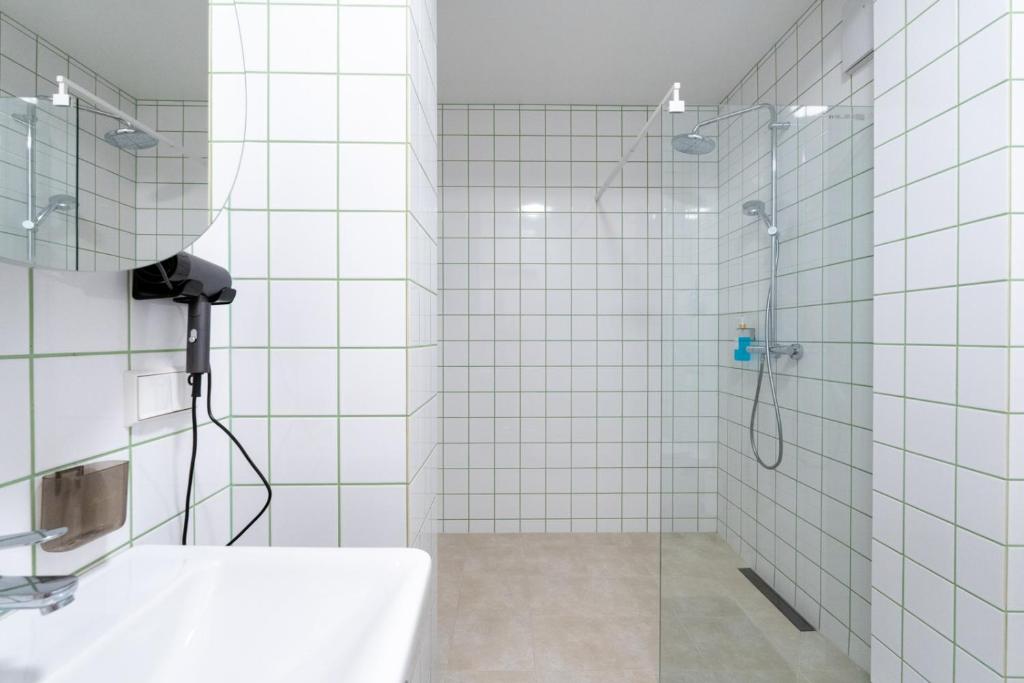 Koupelna v ubytování Mautern Oasis / 50m² / Comfortable with Terrace