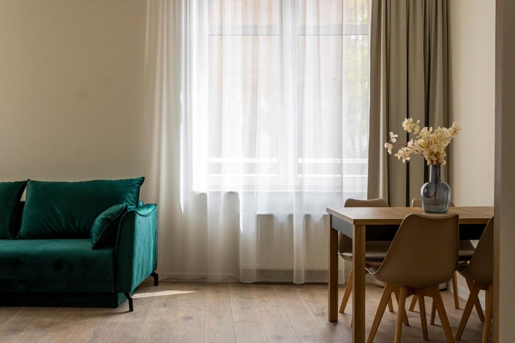Posezení v ubytování Chill4You Apartments