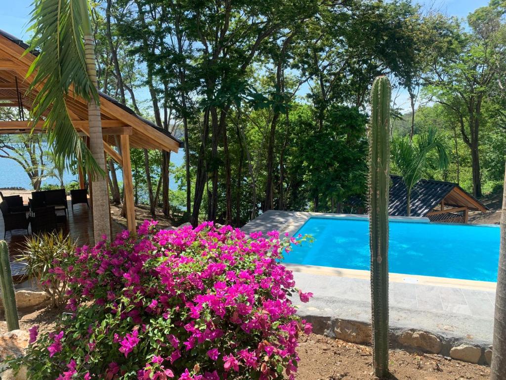 Bazén v ubytování Beach resort playa Leona nebo v jeho okolí