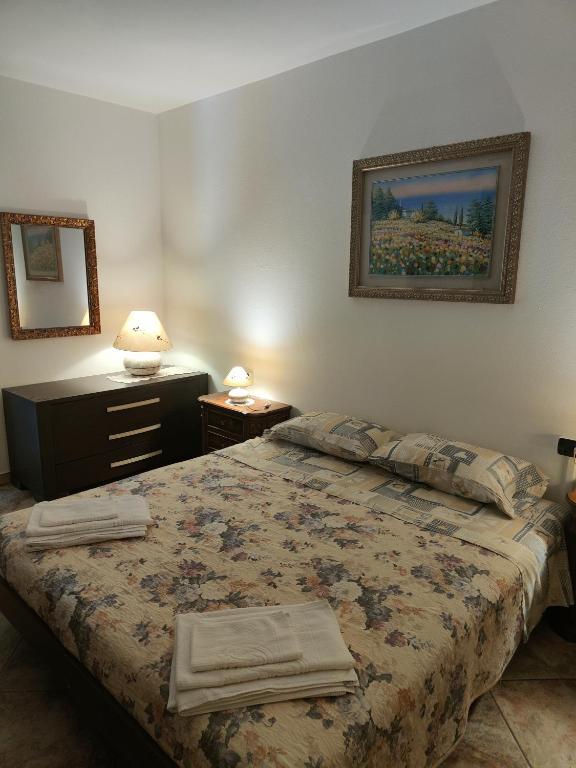 Postel nebo postele na pokoji v ubytování House curti