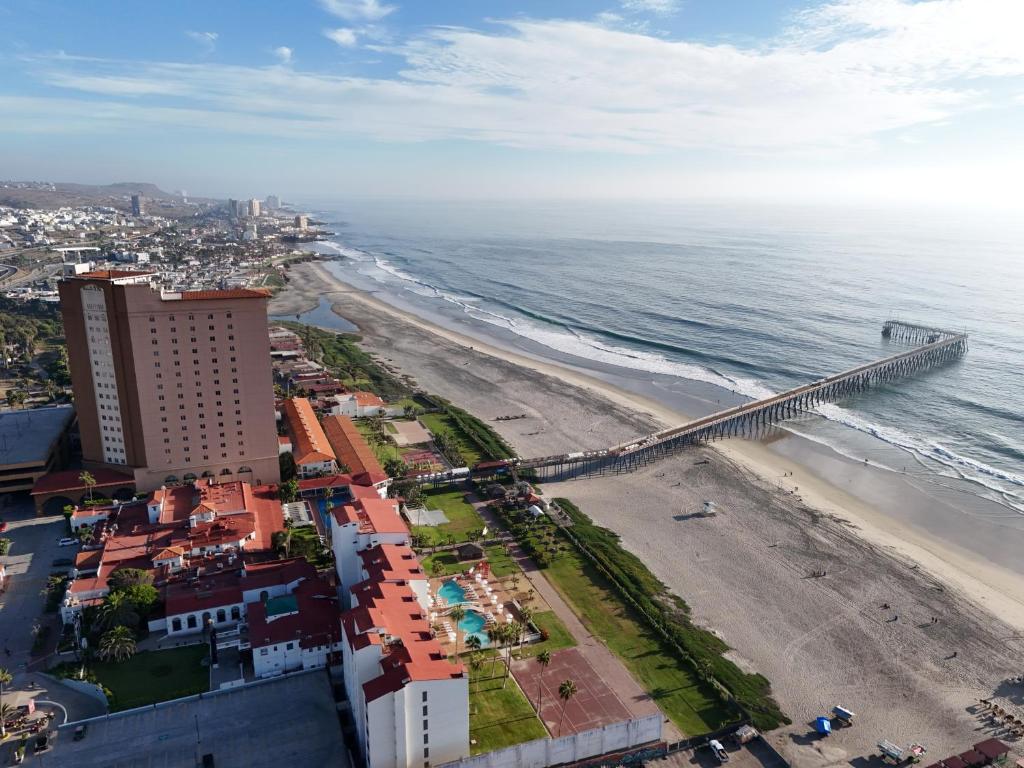 Pemandangan dari udara bagi Rosarito Beach Hotel