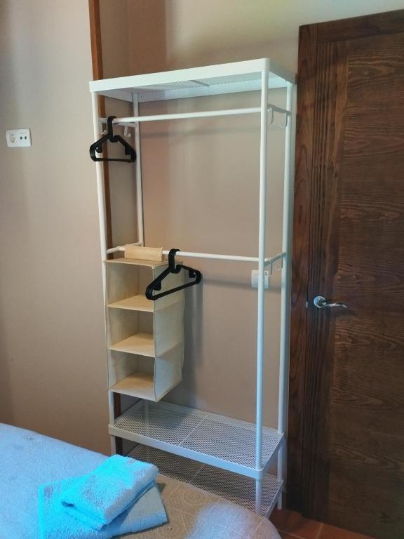Postel nebo postele na pokoji v ubytování Finca O Loureiro