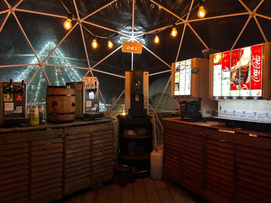 Lounge nebo bar v ubytování Glamping&Port結