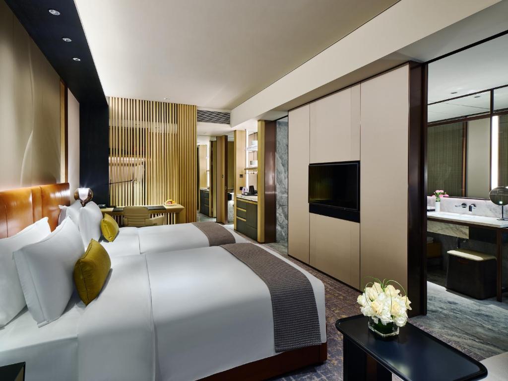 TV a/nebo společenská místnost v ubytování InterContinental Zhuhai by IHG