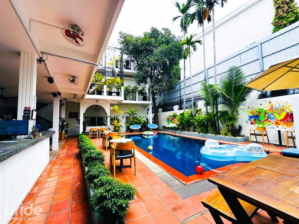 The swimming pool at or close to Pride Resort Cambodia