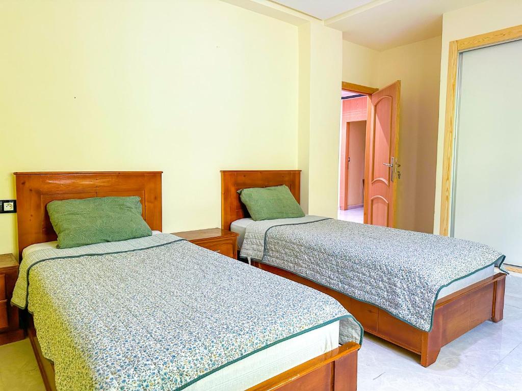 Voodi või voodid majutusasutuse Luxury duplex with private pool - Sea view and Fast wifi toas