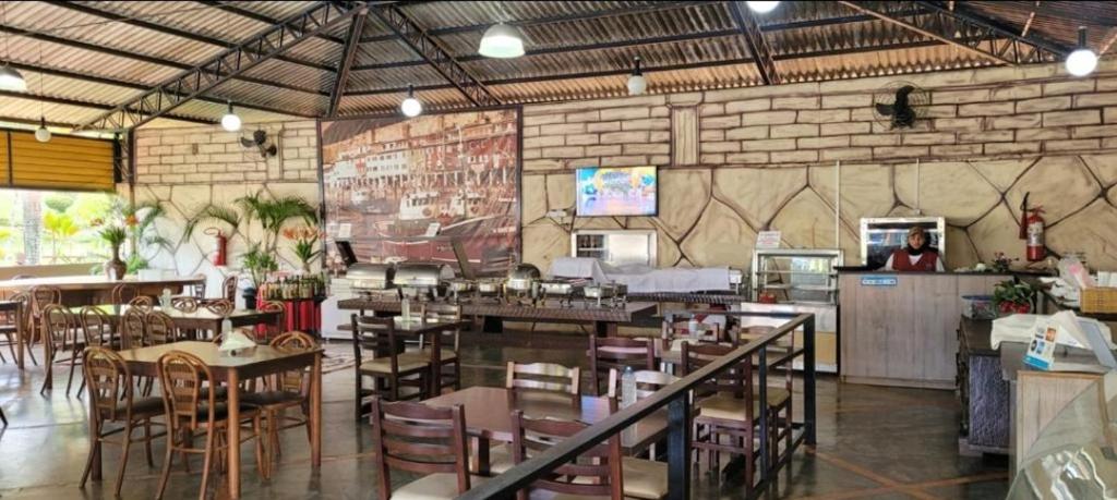 Restaurace v ubytování ECO CHALÉ PARK CACHOEIRAS