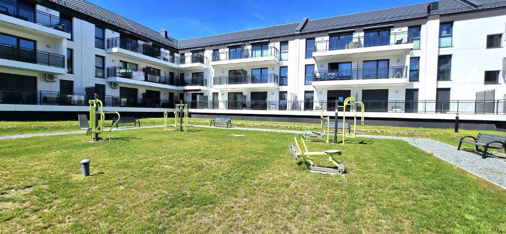 Herní místnost nebo prostor pro děti v ubytování Jantart Resort Słońce Jantaru by TriApart