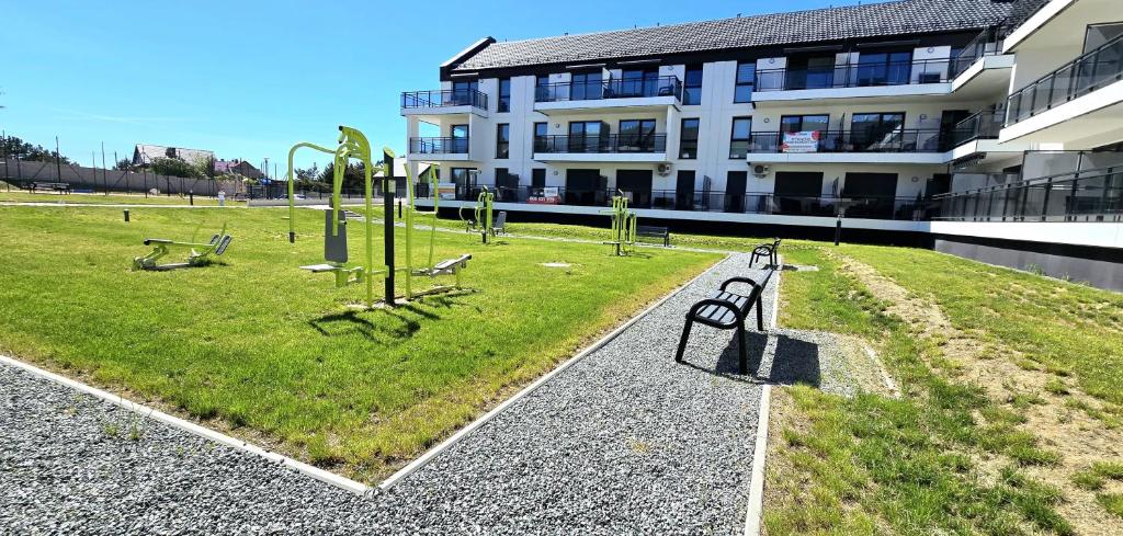 Zahrada ubytování Jantart Resort Słońce Jantaru by TriApart