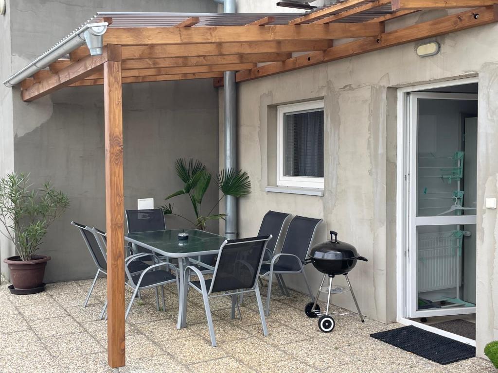 Balkón nebo terasa v ubytování Apartmány Bella Moravia