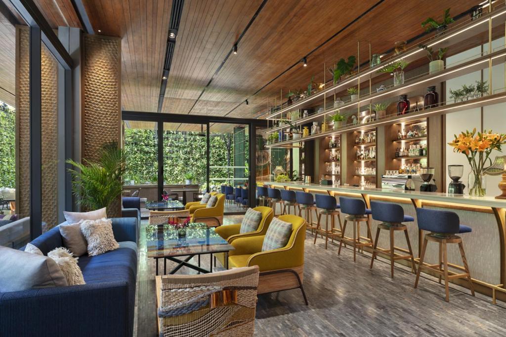 Posezení v ubytování Ad Lib Hotel Bangkok