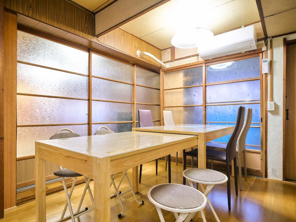 Posezení v ubytování Kokoyui Guest House