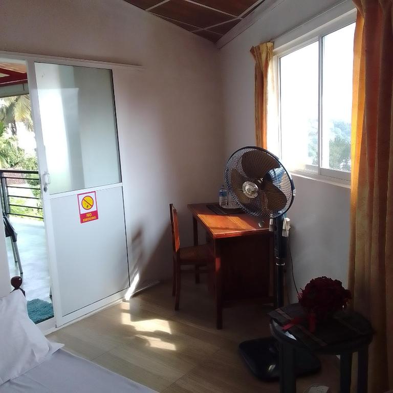 Postel nebo postele na pokoji v ubytování OneView Chalet