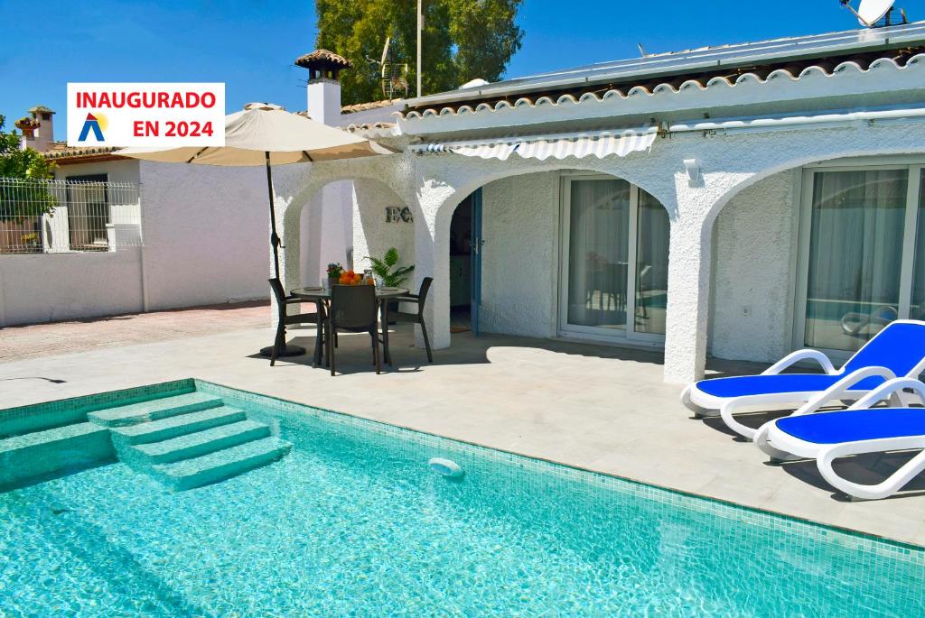 Πισίνα στο ή κοντά στο Anacasa Villa Bacalla les Marines CH3400