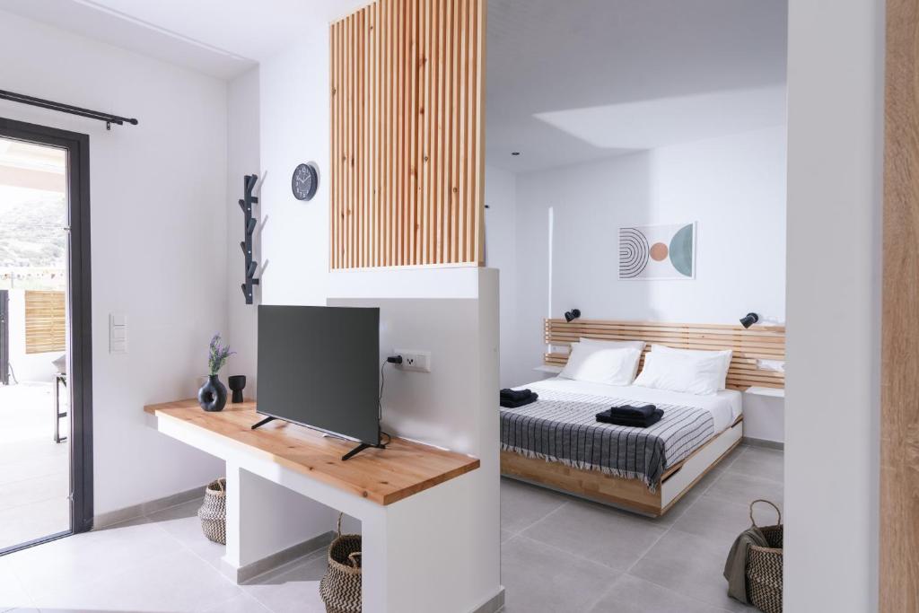 Postel nebo postele na pokoji v ubytování Utopia Luxury Apartment