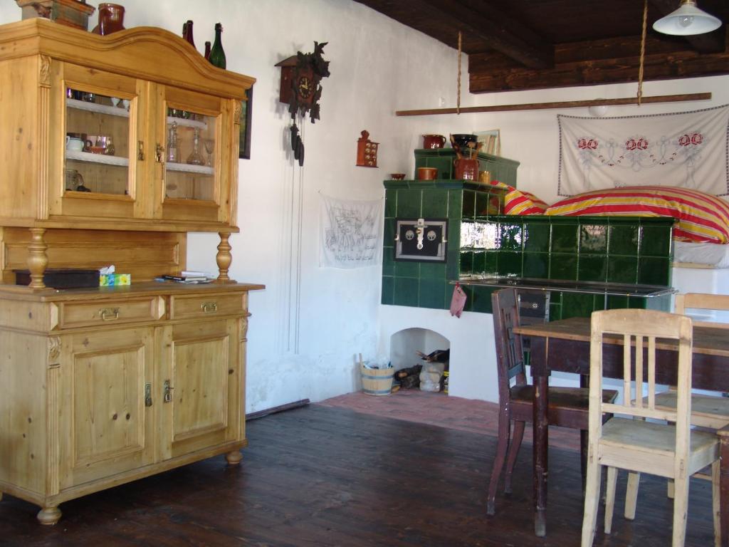Cucina o angolo cottura di Penzion Olesnice