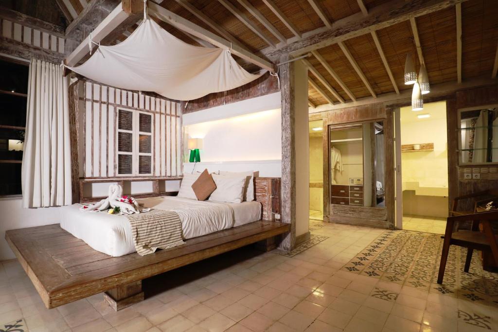 Posezení v ubytování Aventus Resort Ubud