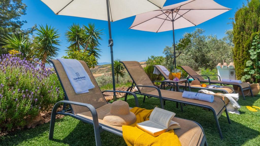Vonkajšia záhrada v ubytovaní Villa Gema Antequera - La Joya by Ruralidays