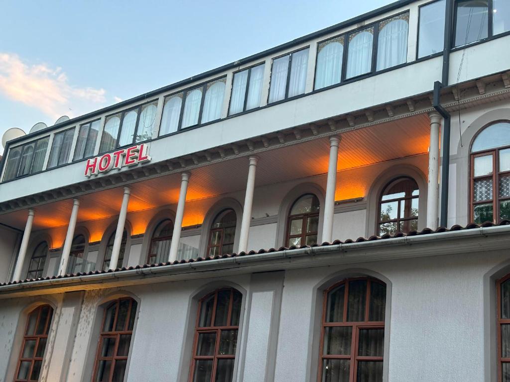Balkón nebo terasa v ubytování Hotel Rike park