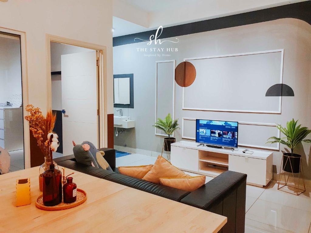 Arte Mont Kiara Luxury Suite with Heated Jacuzzi Pods - Free Parking - Next to MITEC- by The Stay Hub - Apartamento De Un Dormitorio