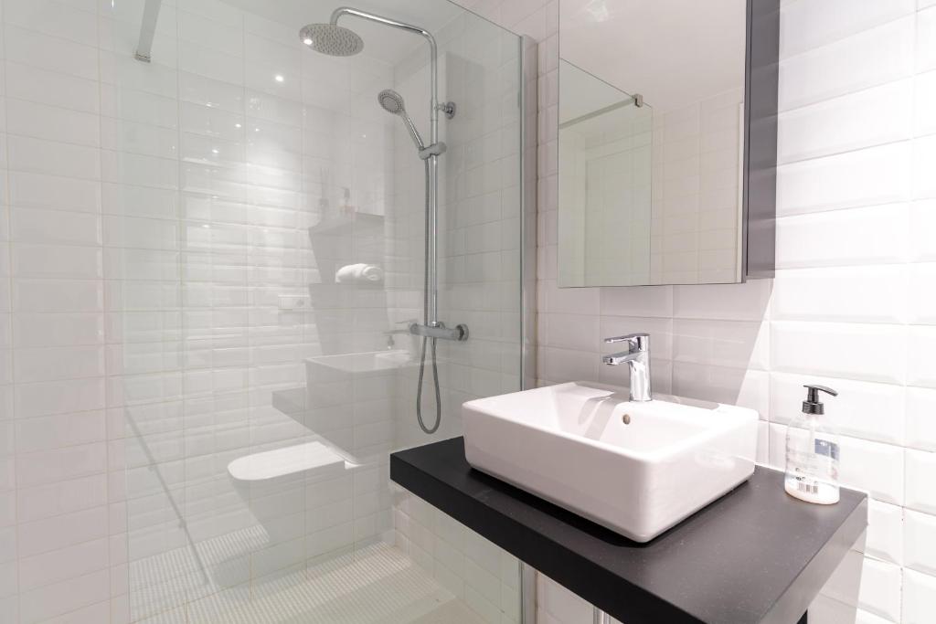 Koupelna v ubytování Premium apartment in Vigo