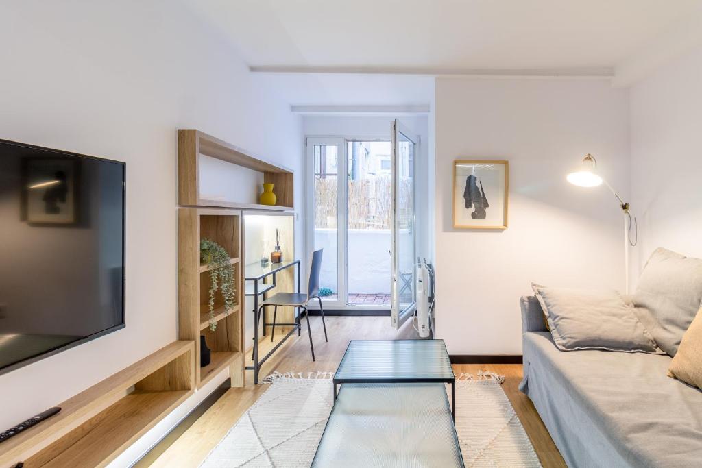 TV a/nebo společenská místnost v ubytování Premium apartment in Vigo