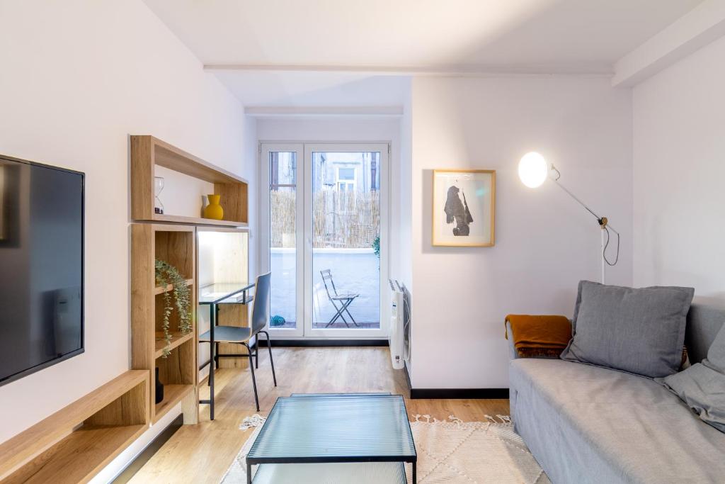 TV a/nebo společenská místnost v ubytování Premium apartment in Vigo