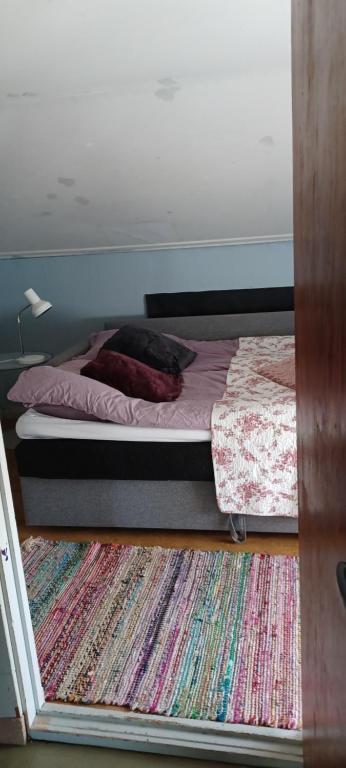 Postel nebo postele na pokoji v ubytování Vita villan