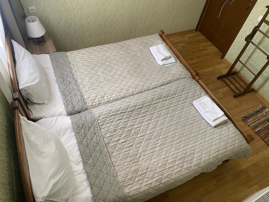 Postel nebo postele na pokoji v ubytování Hillside Guesthouse