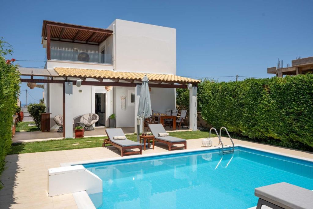 Fotografie z fotogalerie ubytování Villa Elena Beach v destinaci Pigianos Kampos